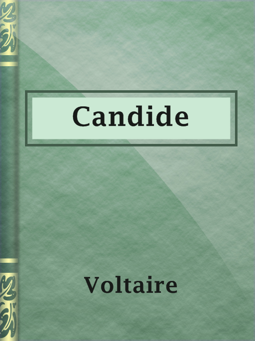 Voltaire创作的Candide作品的详细信息 - 可供借阅